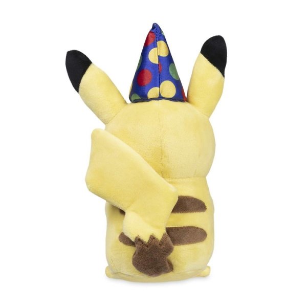 Geburtstags Pikachu Pl&uuml;schfigur 20 cm - Pokemon Kuscheltier