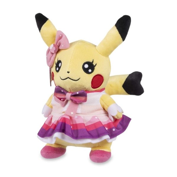 Popstar Pikachu Pl&uuml;schfigur 17 cm - Pokemon Kuscheltier