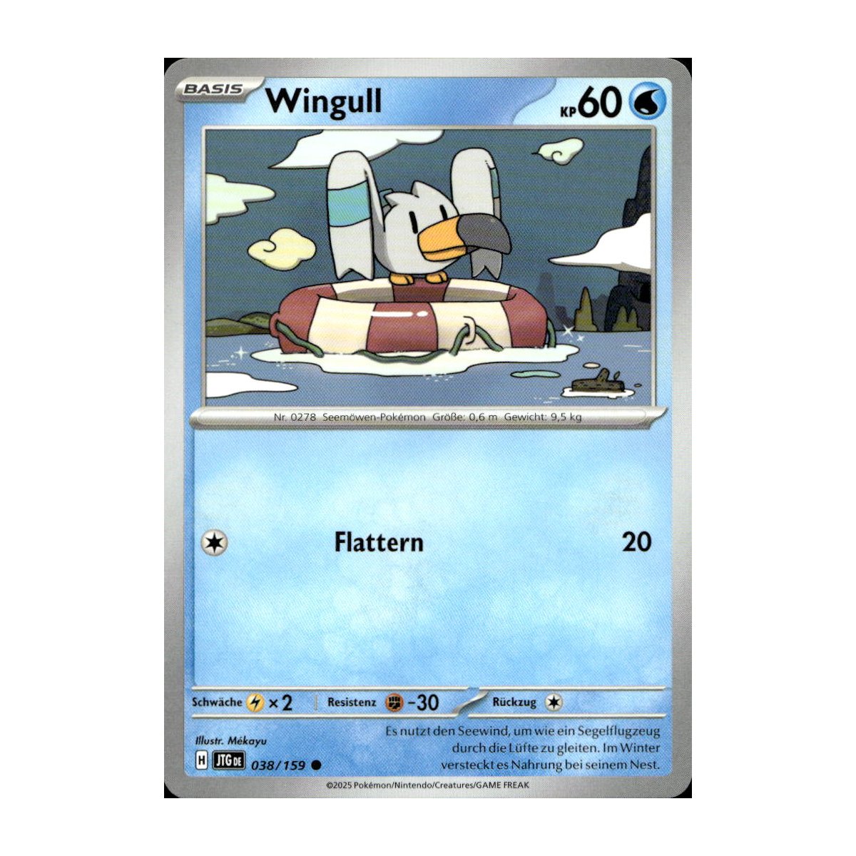 Wingull 038/159 Reisegefhrten Pokemon Karte gnstig kaufen