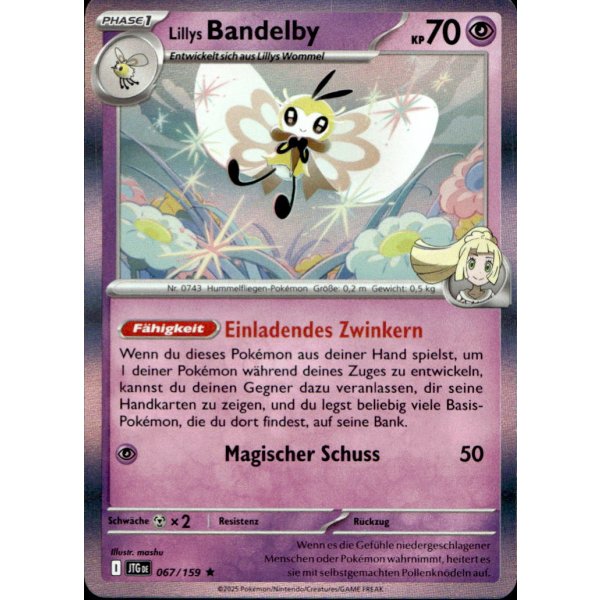 Lillys Bandelby 067/159 Holo