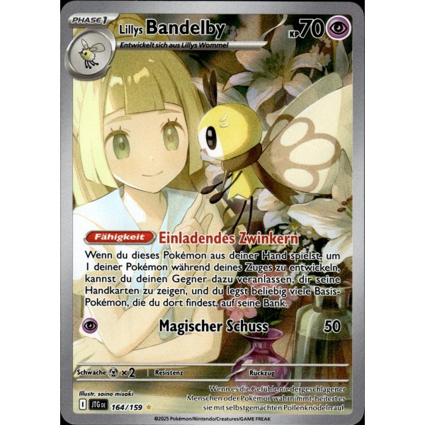 Lillys Bandelby 164/159 Illustration Rare