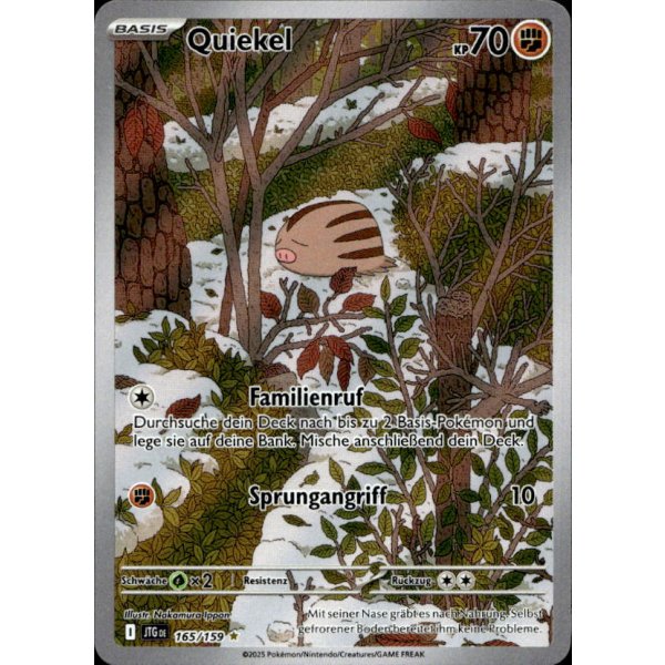 Quiekel 165/159 Illustration Rare