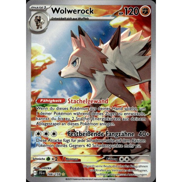 Wolwerock 166/159 Illustration Rare