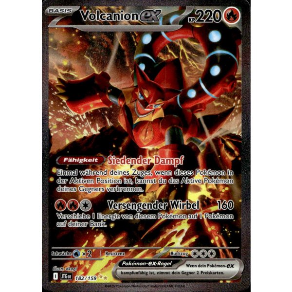 Volcanion-ex 182/159 Special Illustration Rare