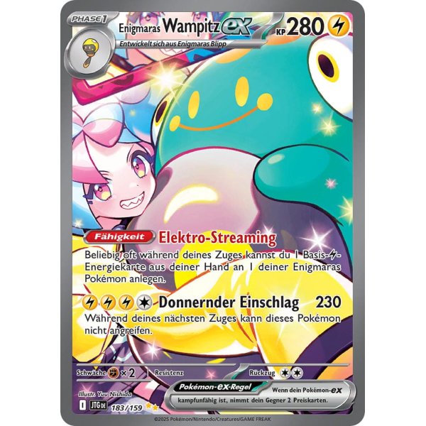 Enigmaras Wampitz-ex 183/159 Special Illustration Rare