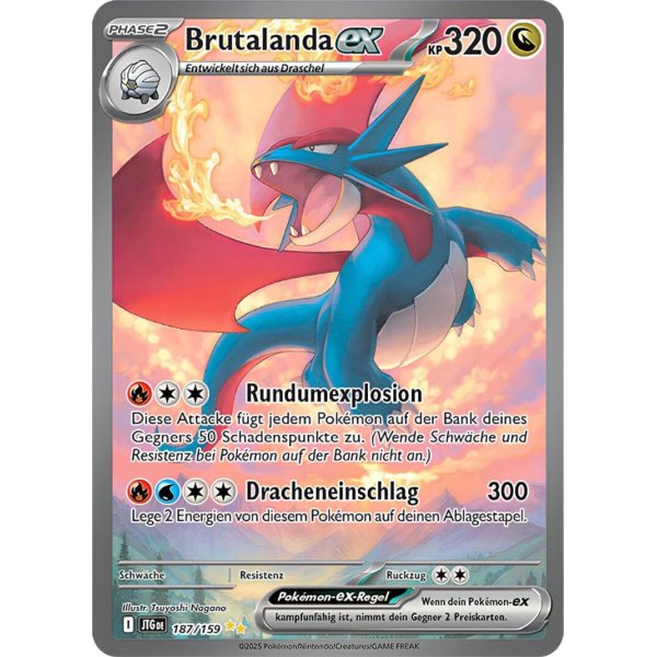 Brutalanda-ex 187/159 Special Illustration Rare