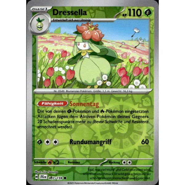 Dressella 007/159 REVERSE HOLO