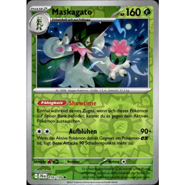 Maskagato 018/159 Holo REVERSE HOLO