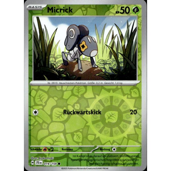 Micrick 019/159 REVERSE HOLO