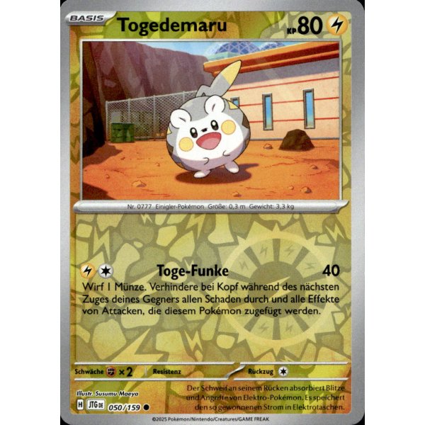 Togedemaru 050/159 REVERSE HOLO