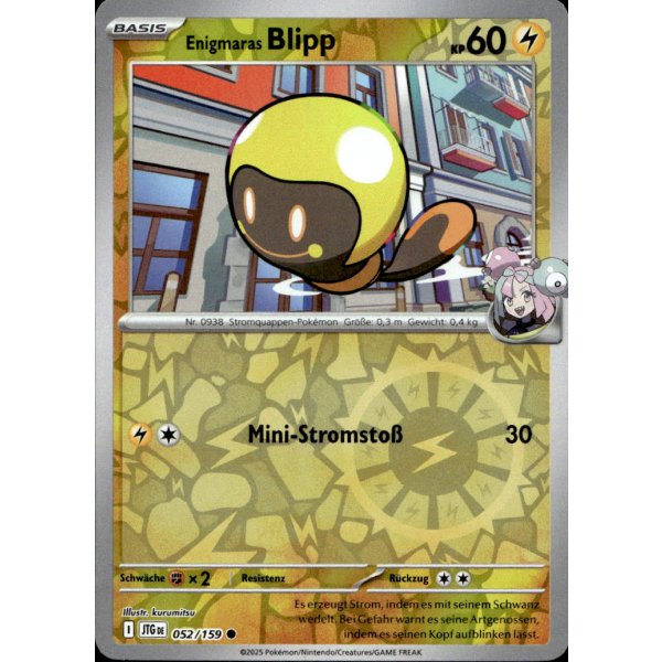 Enigmaras Blipp 052/159 REVERSE HOLO