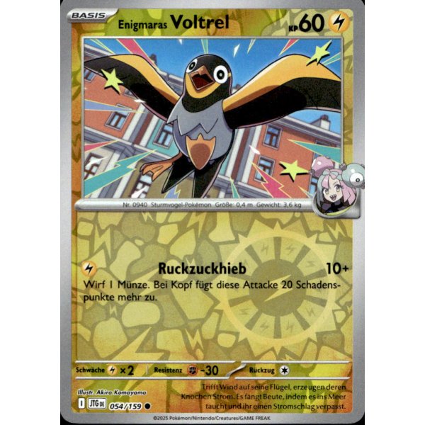 Enigmaras Voltrel 054/159 REVERSE HOLO