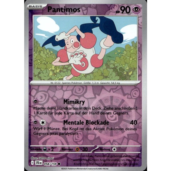 Pantimos 058/159 REVERSE HOLO