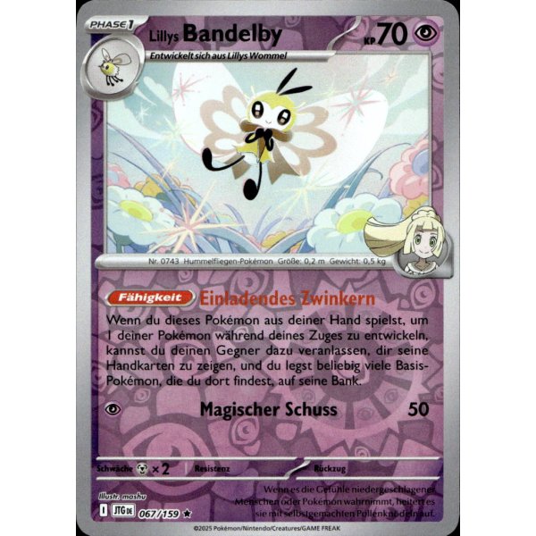 Lillys Bandelby 067/159 Holo REVERSE HOLO