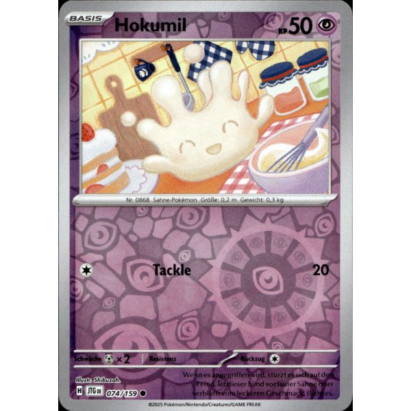 Hokumil 074/159 REVERSE HOLO