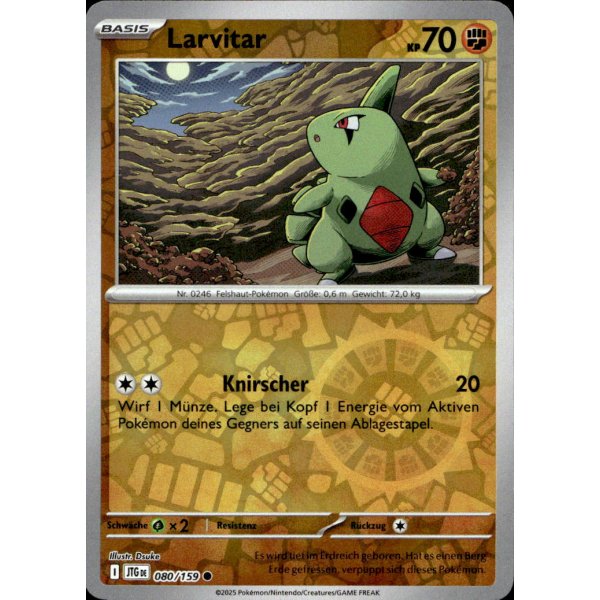 Larvitar 080/159 REVERSE HOLO