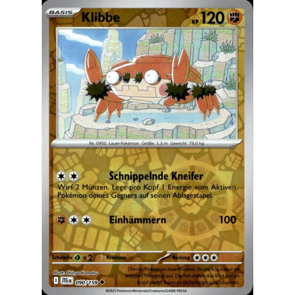 Klibbe 090/159 REVERSE HOLO