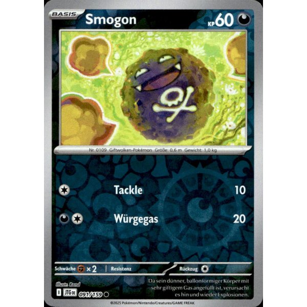 Smogon 091/159 REVERSE HOLO