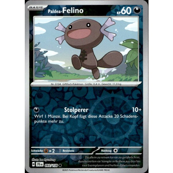 Paldea-Felino 093/159 REVERSE HOLO