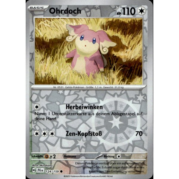Ohrdoch 124/159 REVERSE HOLO