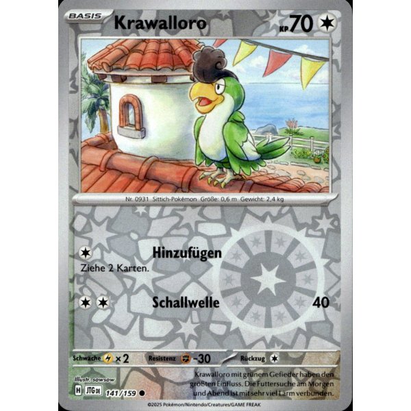 Krawalloro 141/159 REVERSE HOLO