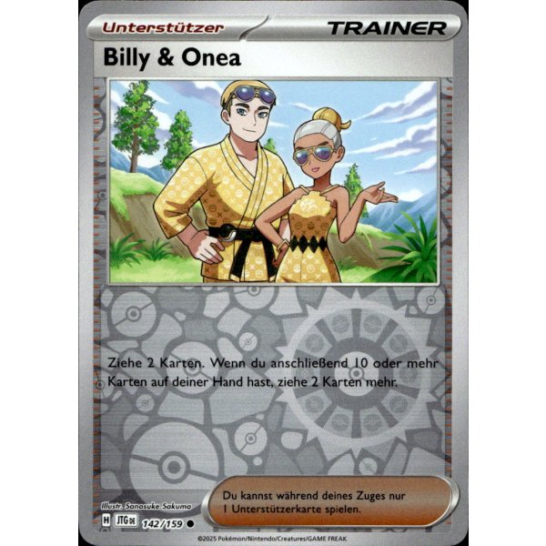 Billy &amp; Onea 142/159 REVERSE HOLO