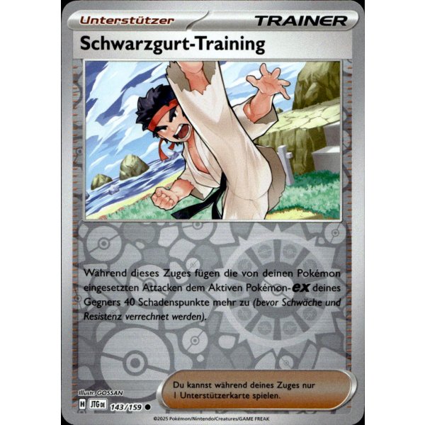 Schwarzgurt-Training 143/159 REVERSE HOLO