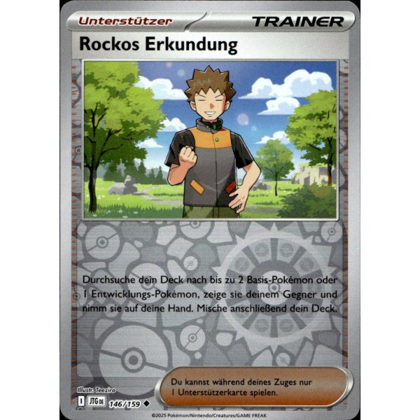 Rockos Erkundung 146/159 REVERSE HOLO