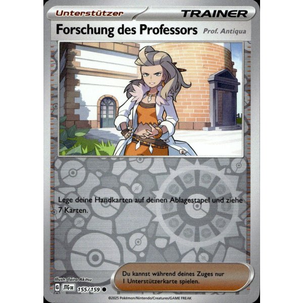 Forschung des Professors 155/159 REVERSE HOLO