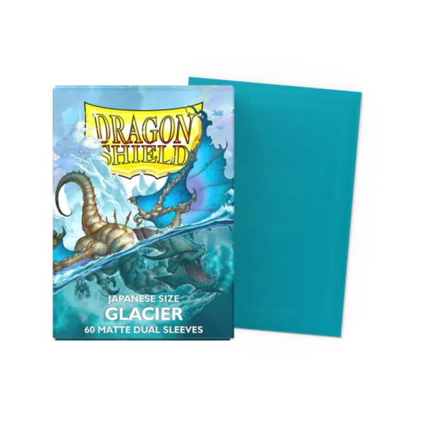 Dragon Shield Japanese Size Matte Dual Sleeves - Glacier (60 Kartenh&uuml;llen)