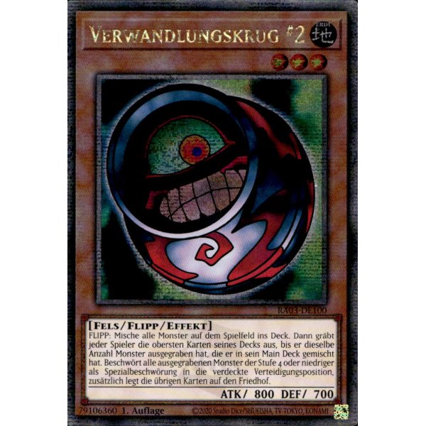 Verwandlungskrug #2 RA03-DE100 (Quarter Century Secret Rare)