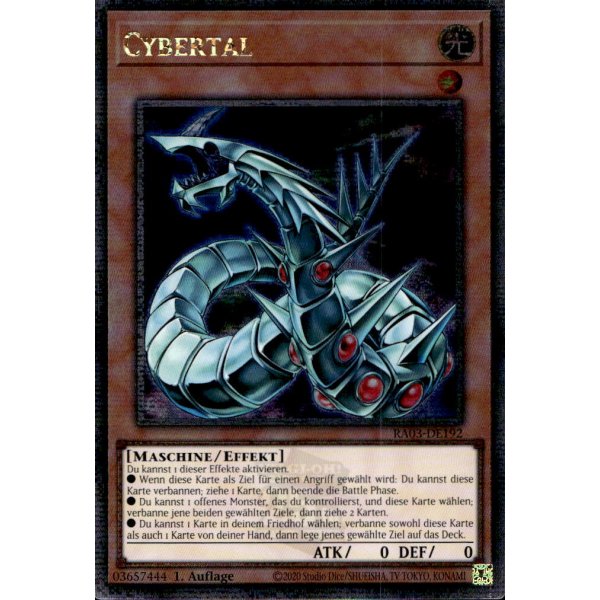 Cybertal RA03-DE192 (Quarter Century Secret Rare)