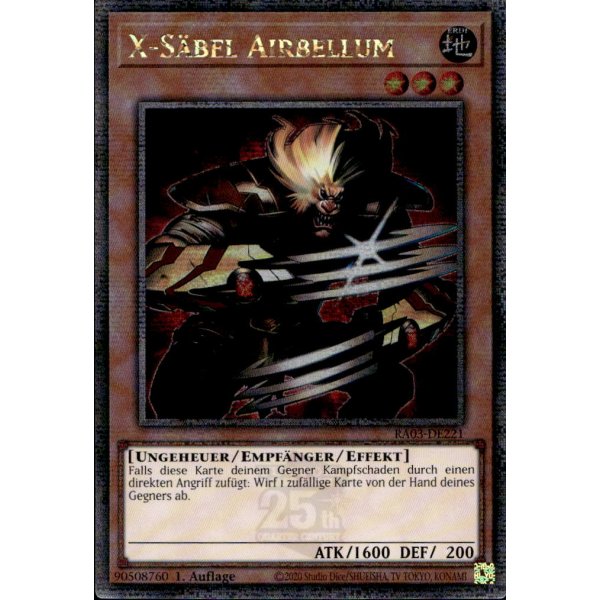 X-S&auml;bel Airbellum RA03-DE221 (Quarter Century Secret Rare)