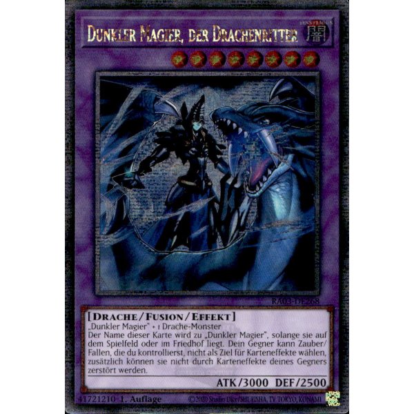 Dunkler Magier, der Drachenritter RA03-DE268 (Quarter Century Secret Rare)