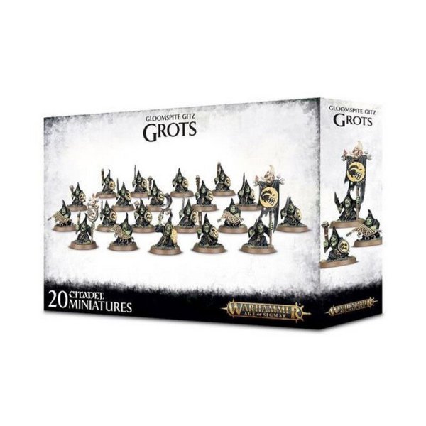 Warhammer Age of Sigmar Gloomspite Gitz Grots (89-07)