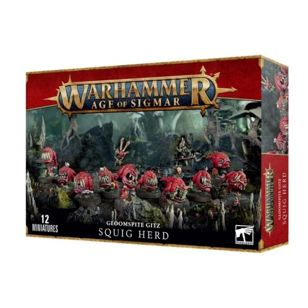 Warhammer Age of Sigmar Gloompite Gitz Squig Herd (89-48)