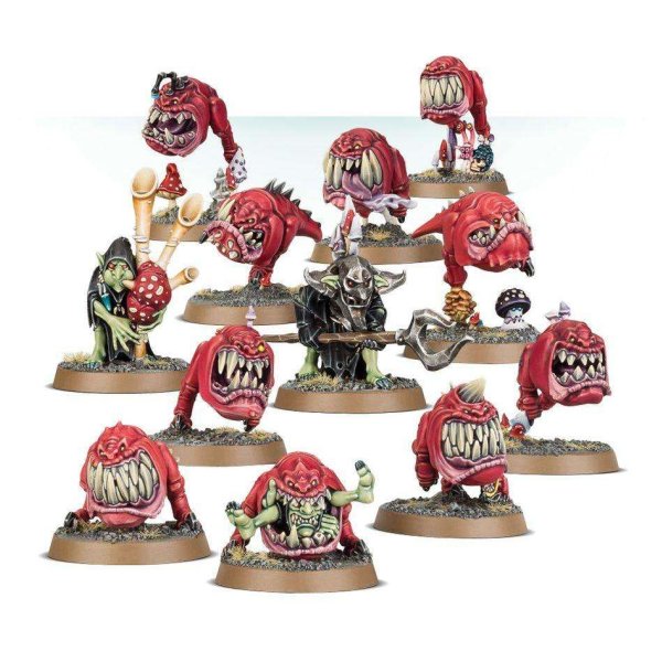 Warhammer Age of Sigmar Gloompite Gitz Squig Herd (89-48)