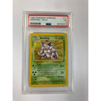 1999 POKEMON GERMAN NIDOKING - HOLO PSA 3