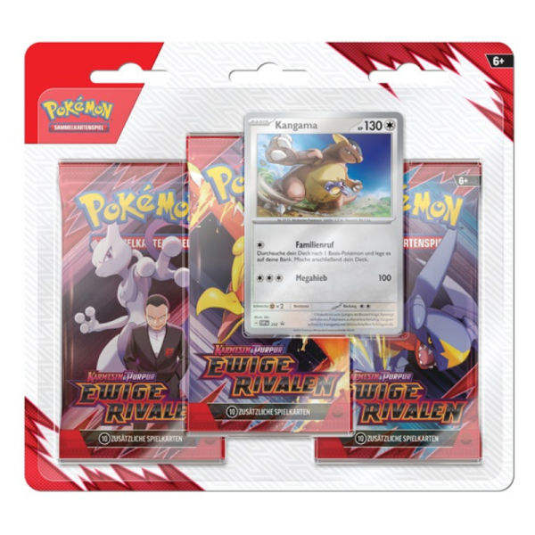 Karmesin &amp; Purpur Ewige Rivalen 3-Pack Blister - Kangama (deutsch)