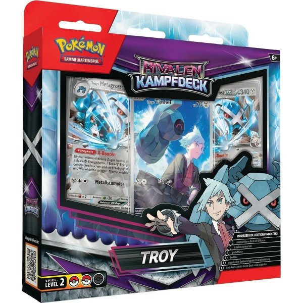 Pokemon Rivalen Kampfdeck - Troy (deutsch)