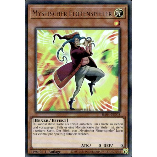 Mystischer Fl&ouml;tenspieler RA04-DE005 (Ultra Rare)