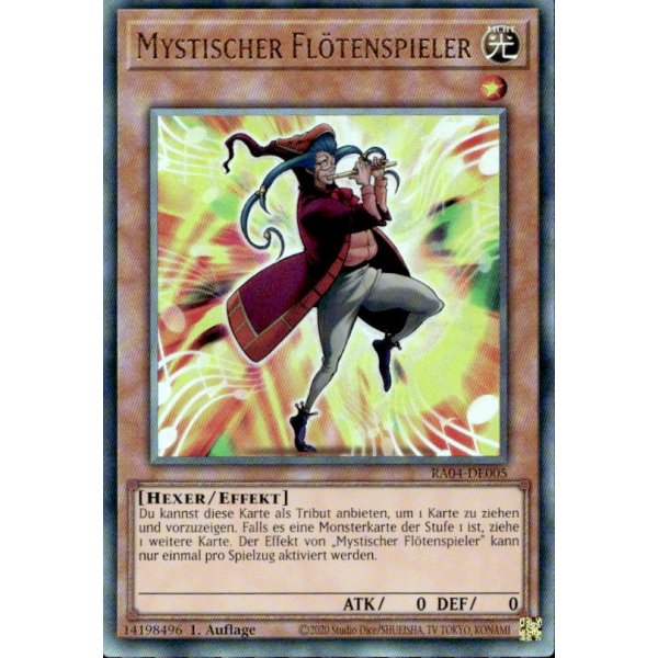 Mystischer Fl&ouml;tenspieler RA04-DE005 (Ultimate Rare)