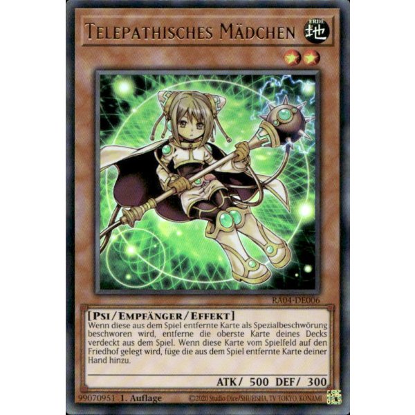Telepathisches M&auml;dchen RA04-DE006 (Ultra Rare)