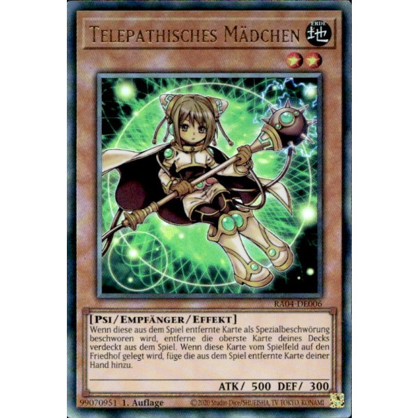 Telepathisches M&auml;dchen RA04-DE006 (Ultimate Rare)