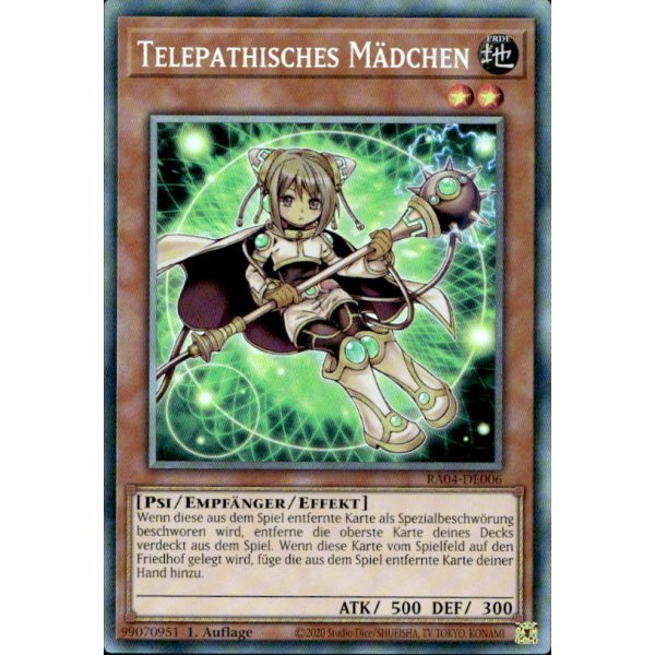 Telepathisches M&auml;dchen RA04-DE006 (Collectors Rare)