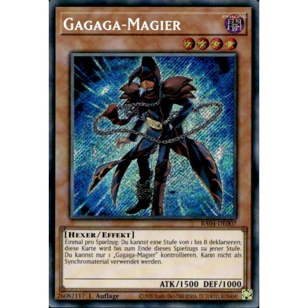 Gagaga-Magier RA04-DE007 (Secret Rare)