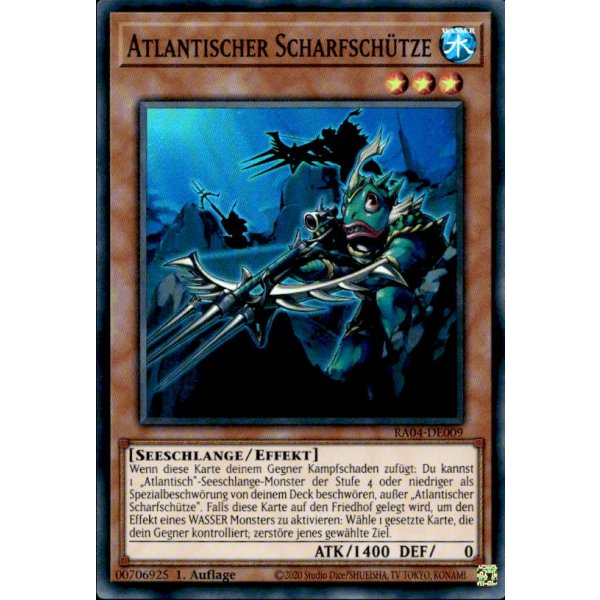 Atlantischer Scharfsch&uuml;tze RA04-DE009 (Super Rare)