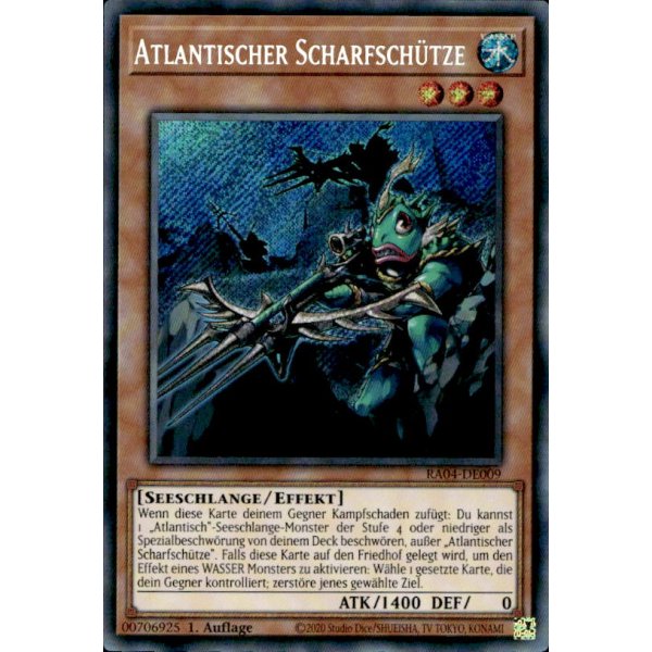 Atlantischer Scharfsch&uuml;tze RA04-DE009 (Secret Rare)