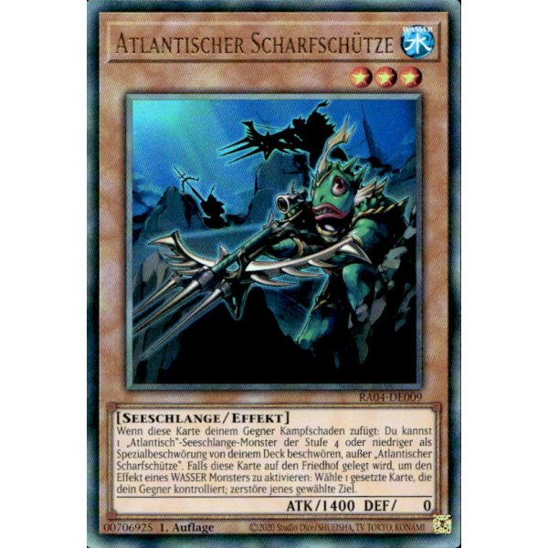 Atlantischer Scharfsch&uuml;tze RA04-DE009 (Ultimate Rare)