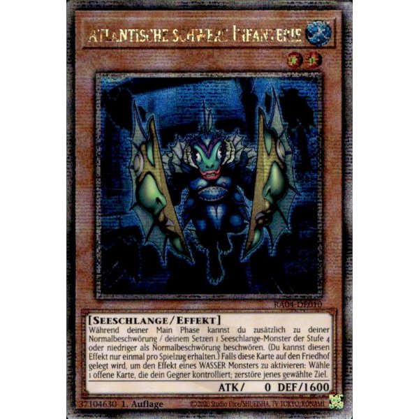 Atlantische schwere Infanterie RA04-DE010 (Quarter Century Secret Rare)